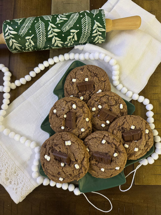 Hot Chocolate Cookies